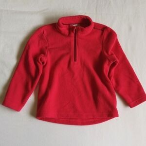 quechua decathlon hot pink fleece pullover sweater 2T toddler girls